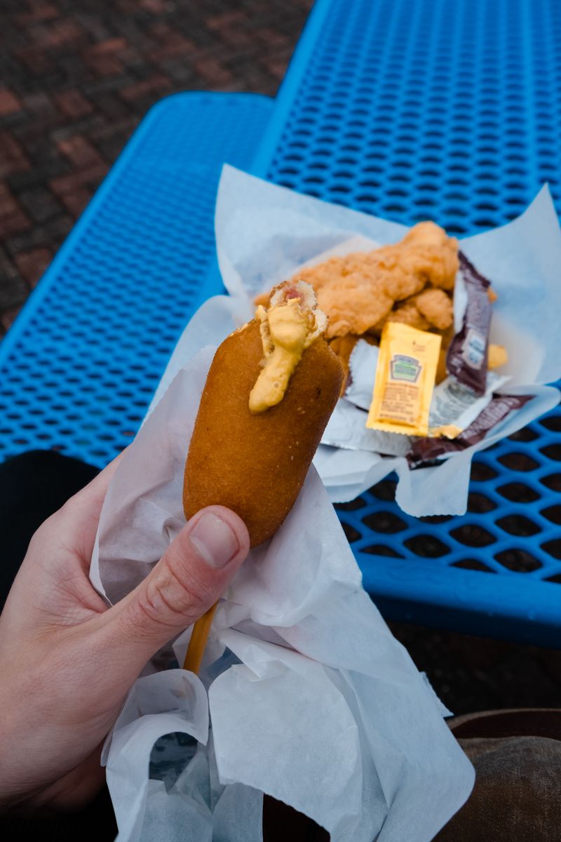 Alligator Corn Dog Alligator Corn Dog