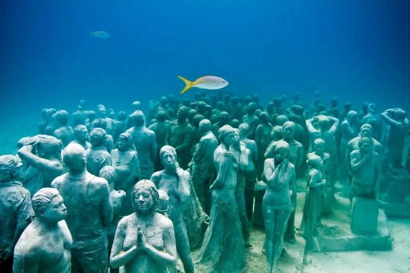 America's First Permanent Underwater Sculpture Garden