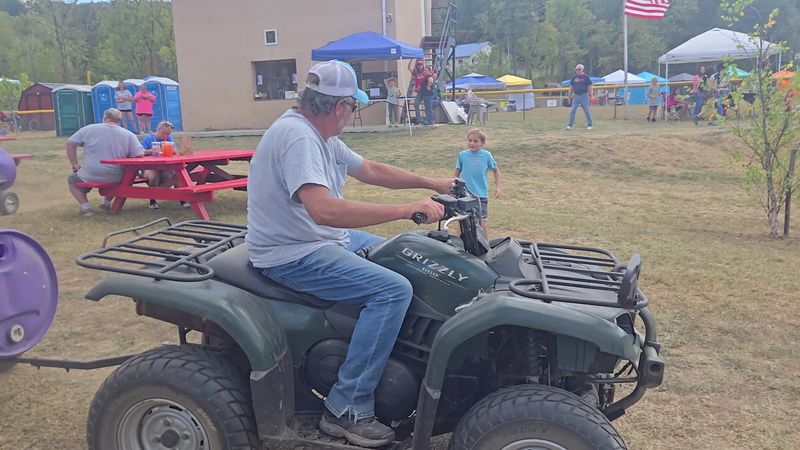 Appalachian Music Drifting Across The Field