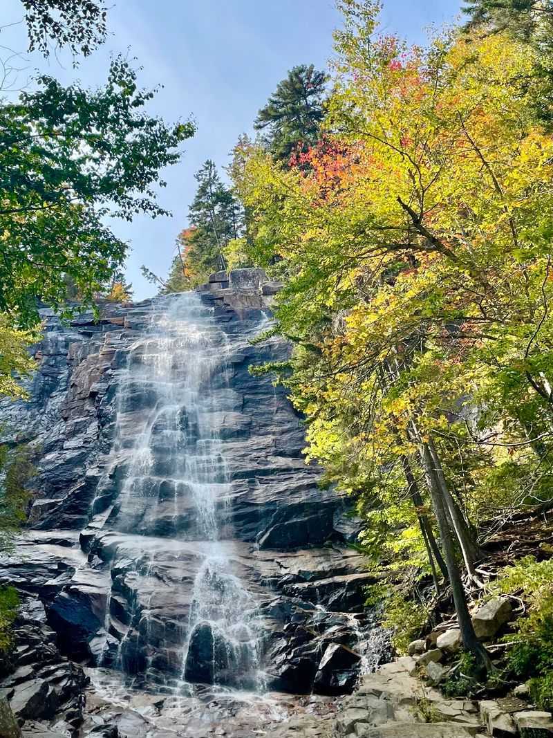Arethusa Falls' Towering Beauty