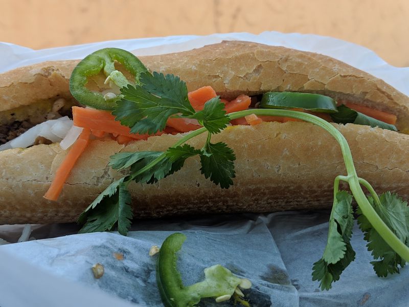 Banh Mi Loaded With Pork, Chicken, Or Beef Banh Mi Loaded With Pork, Chicken, Or Beef
