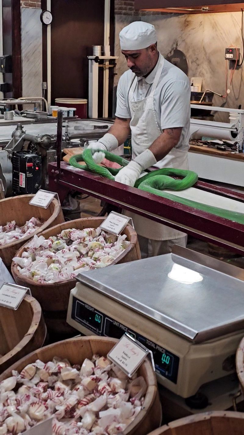 Barrels Of Saltwater Taffy In Every Flavor