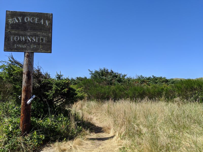 Bayocean Peninsula Ghost Town Bayocean Peninsula Ghost Town