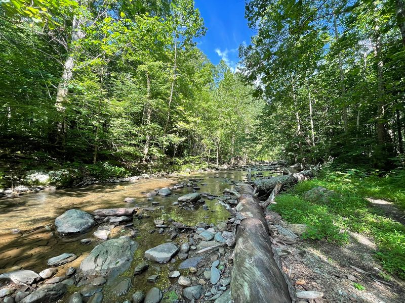 Big Branch Falls Rewards the Northern Trail Big Branch Falls Rewards the Northern Trail