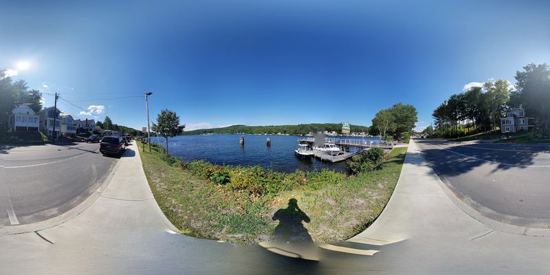 Biking and Jogging Along Route 11D With the Lake as Your Backdrop