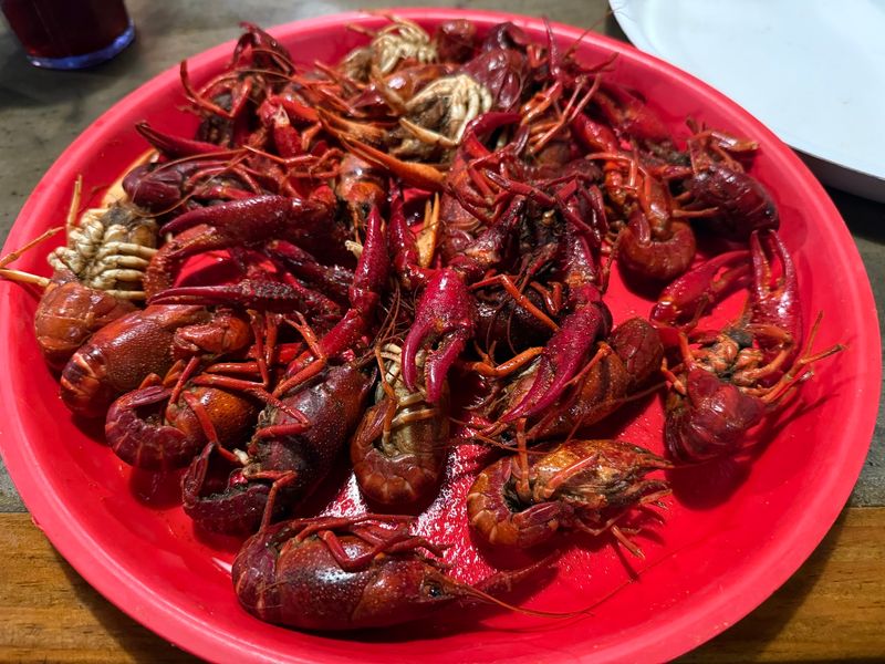Boiled Crawfish, Peeled by Hand and Worth Every Minute Boiled Crawfish, Peeled by Hand and Worth Every Minute