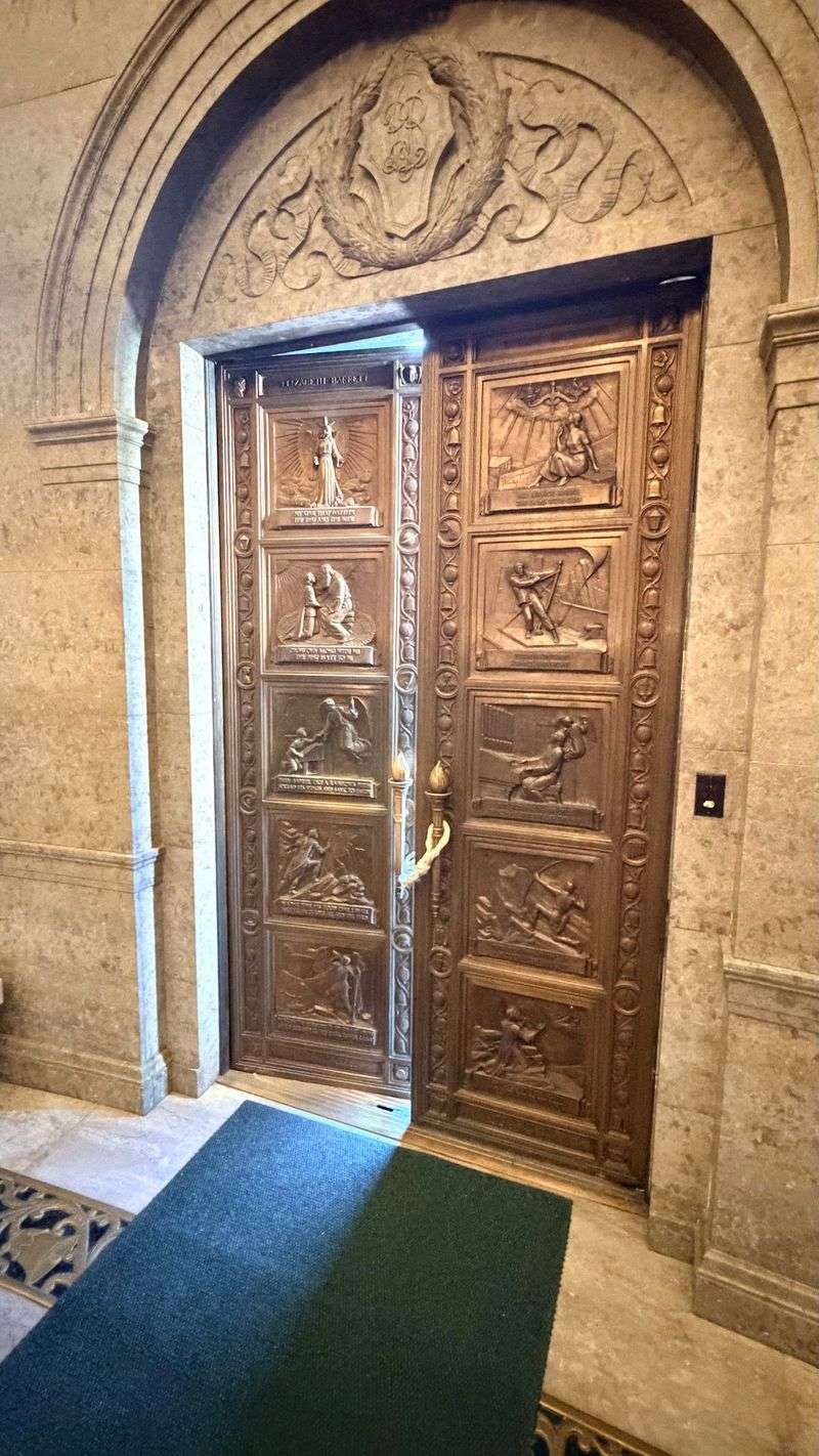 Bronze Doors Modeled After A Florence Masterpiece