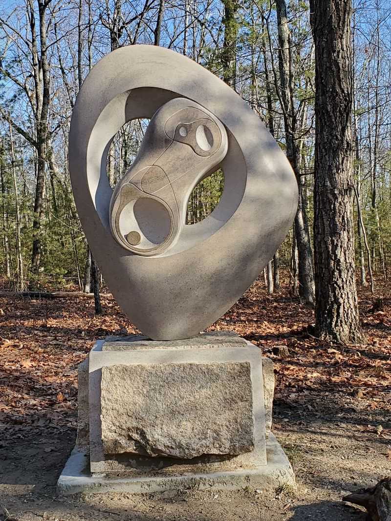 Brookline's Open-Air Sculpture Forest at Andres Institute Brookline's Open-Air Sculpture Forest at Andres Institute