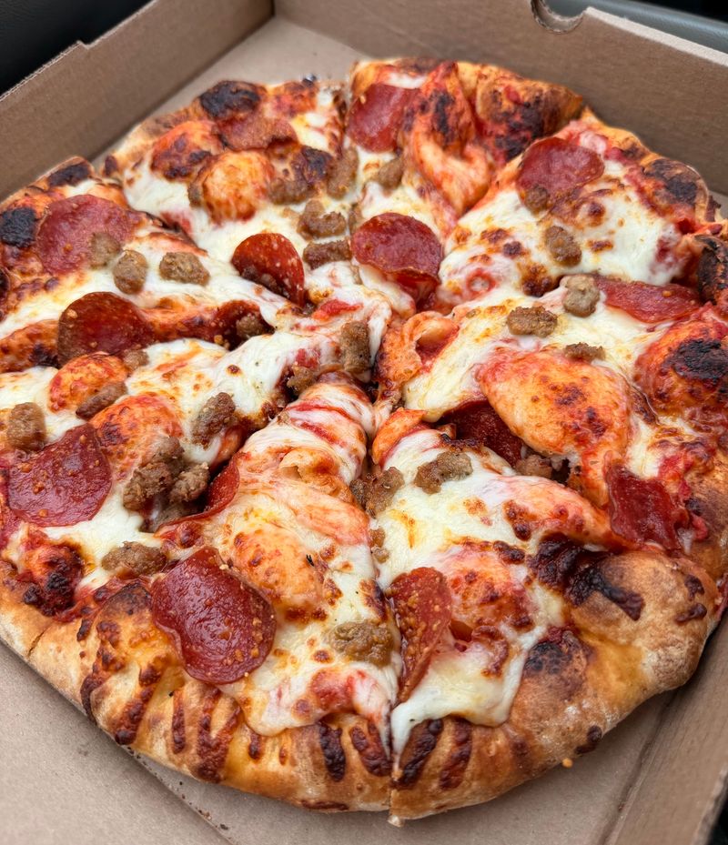 Call Ahead for Fresh Pizza From the Back Oven