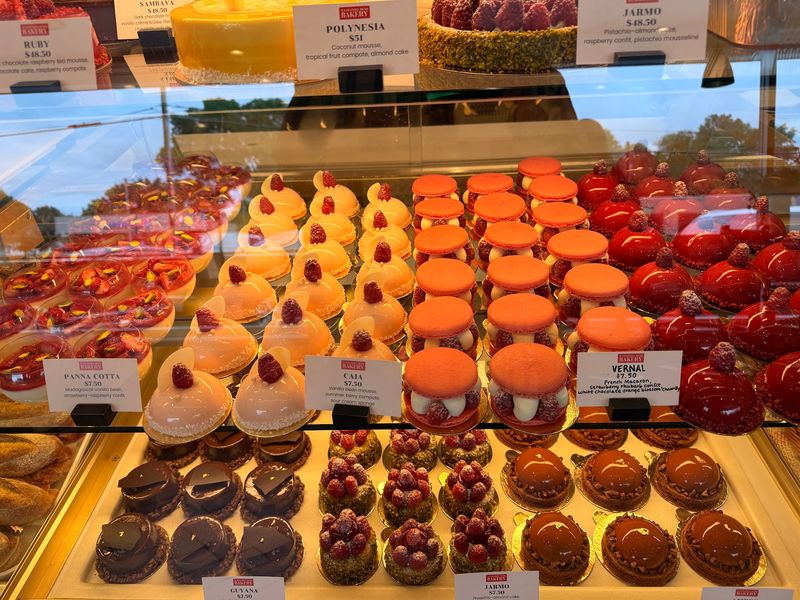 Case Full of Edible Art