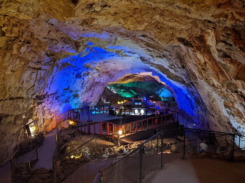 Caverns Grotto, A Dining Room Carved by Time Caverns Grotto, A Dining Room Carved by Time