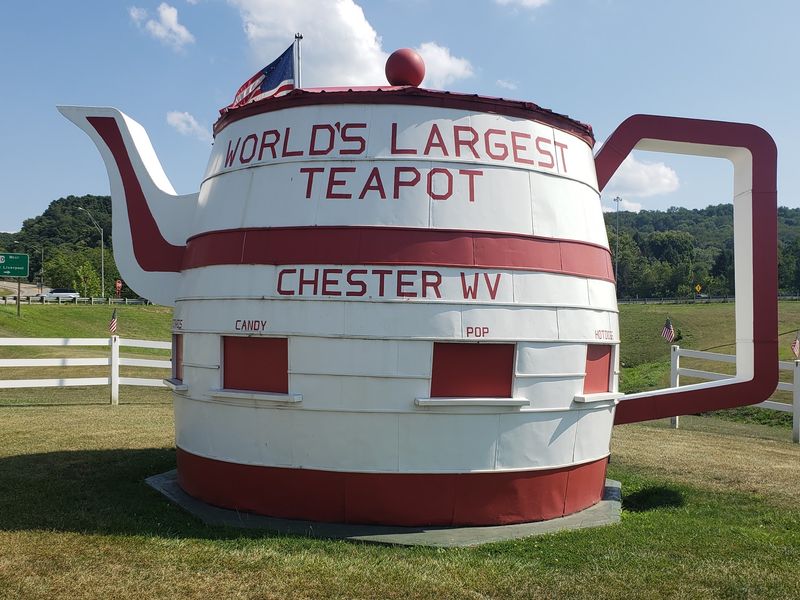 Chester's Fourteen Foot Teapot With a Root Beer Past