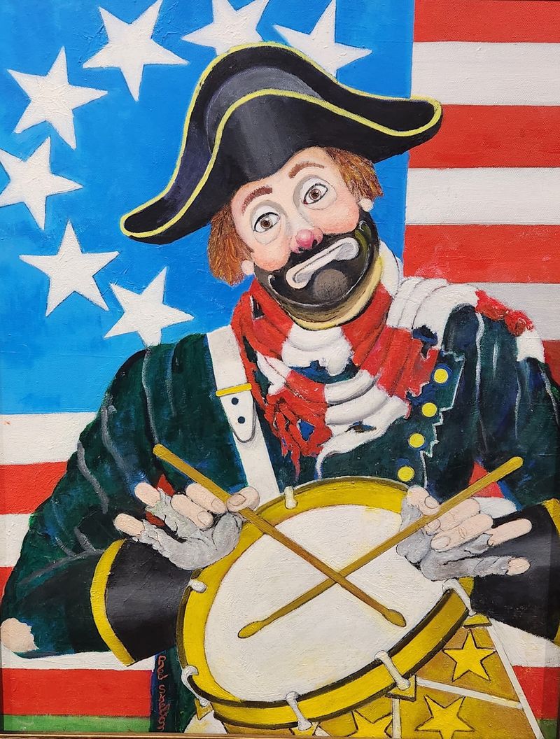 Clown Paint and Radio Sound Effects at the Red Skelton Museum of American Comedy Clown Paint and Radio Sound Effects at the Red Skelton Museum of American Comedy