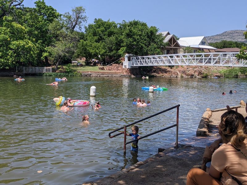 Cooling Off At Bath Lake