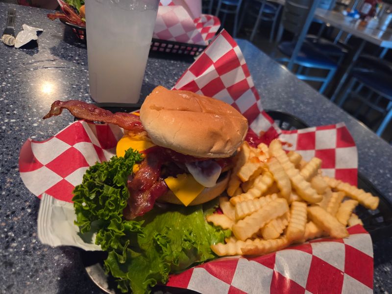 Cosmic Burger Names and a Surprise Salad Bar