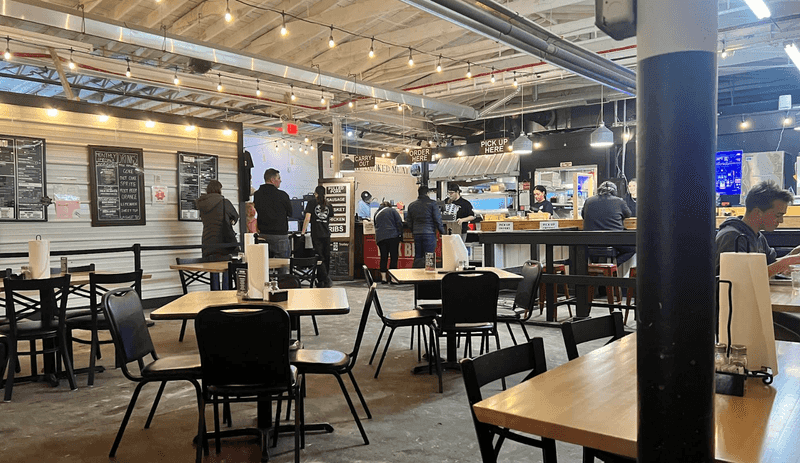 Counter Service, Concrete Floors And A Neighborhood Feel Counter Service, Concrete Floors And A Neighborhood Feel