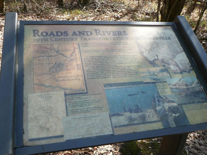 Crossroads, Wagons, And Red River Steamboats