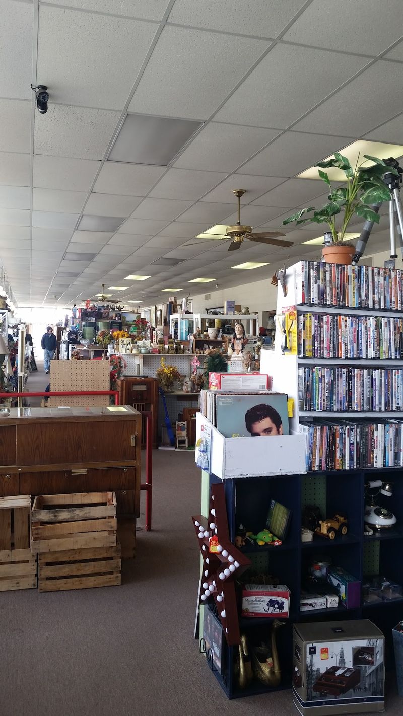 Digging Through The On-Site Record Store