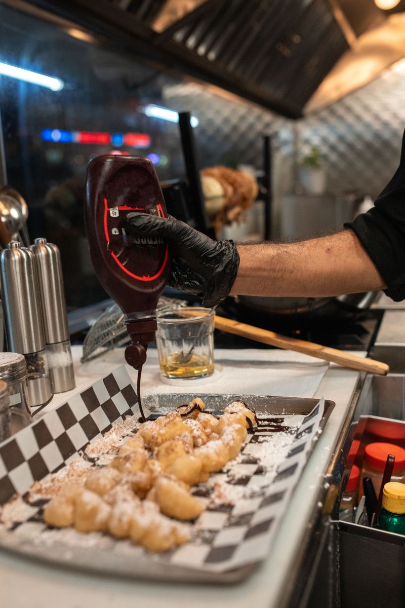 Dubai Chocolate Mexican Funnel Cake Dubai Chocolate Mexican Funnel Cake