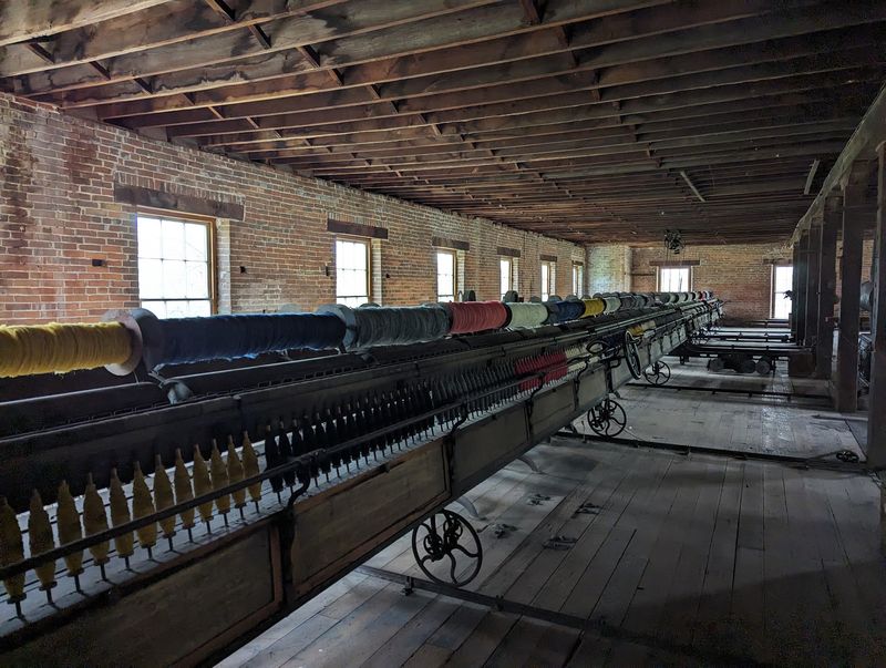 Dye Vats And Finishing At Ground Level Dye Vats And Finishing At Ground Level
