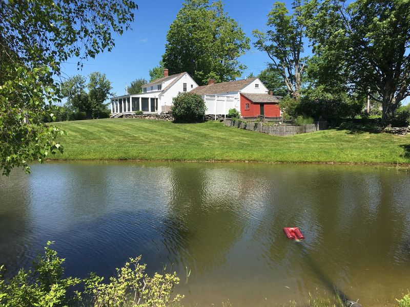 Eagle Pond Farm, Donald Hall House, Wilmot, NH