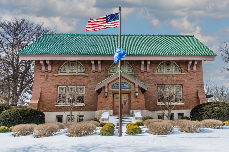 Eckhart Public Library in Auburn, Restored and Reopened
