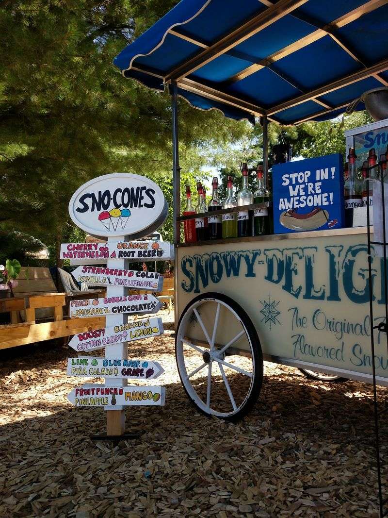 Eighteen Sno-Cone Flavors for the Cool-Down