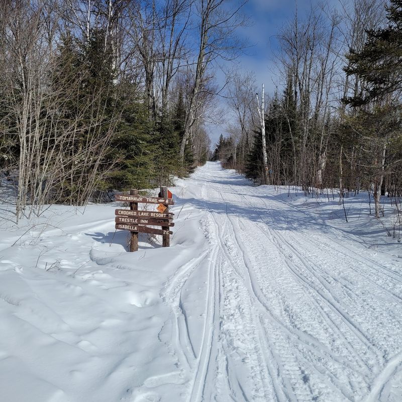 Fall Colors And Winter Trails Around The Property
