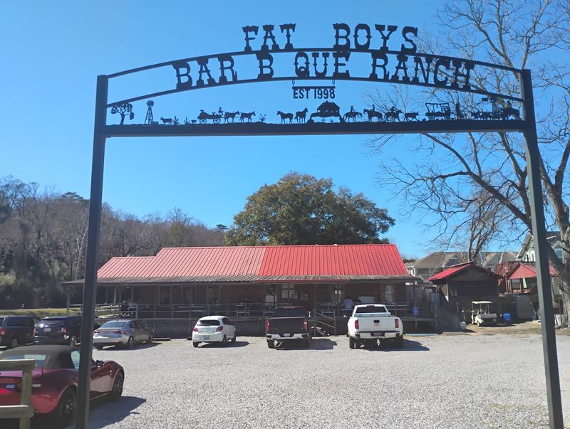 Fat Boy's Bar-B-Que Ranch Sits Creekside in Prattville