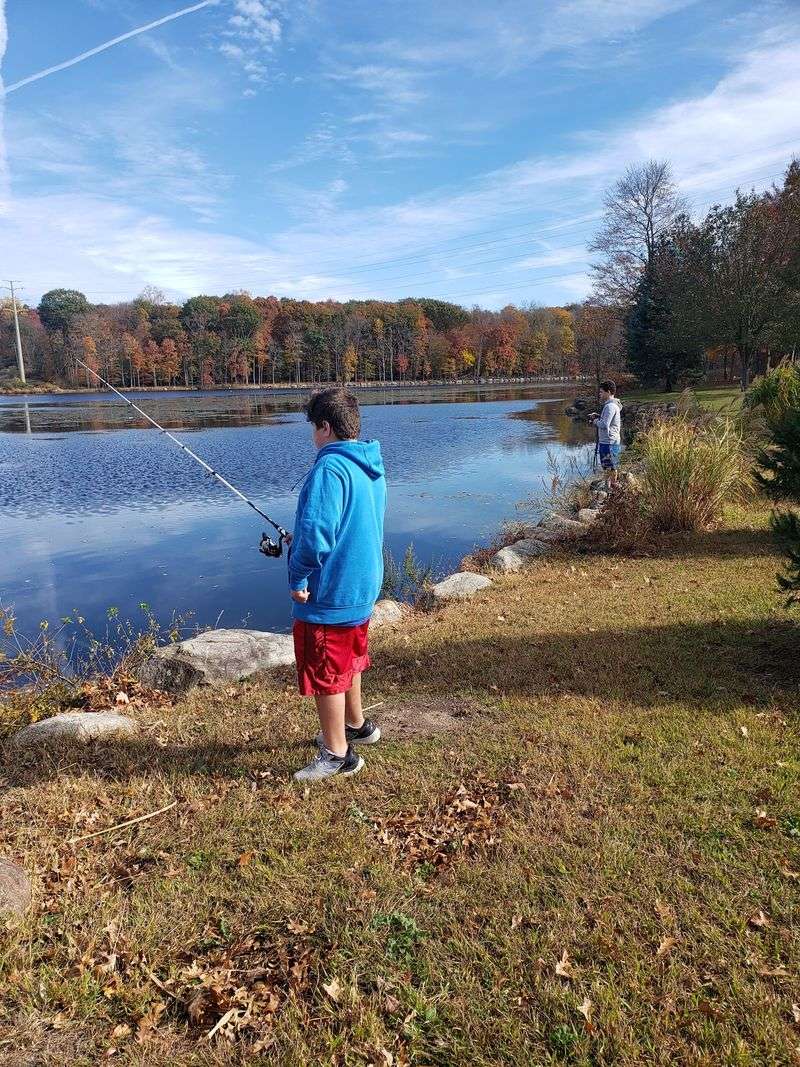 Fishing at the Quiet Lake, A Calmer Kind of Fun Fishing at the Quiet Lake, A Calmer Kind of Fun