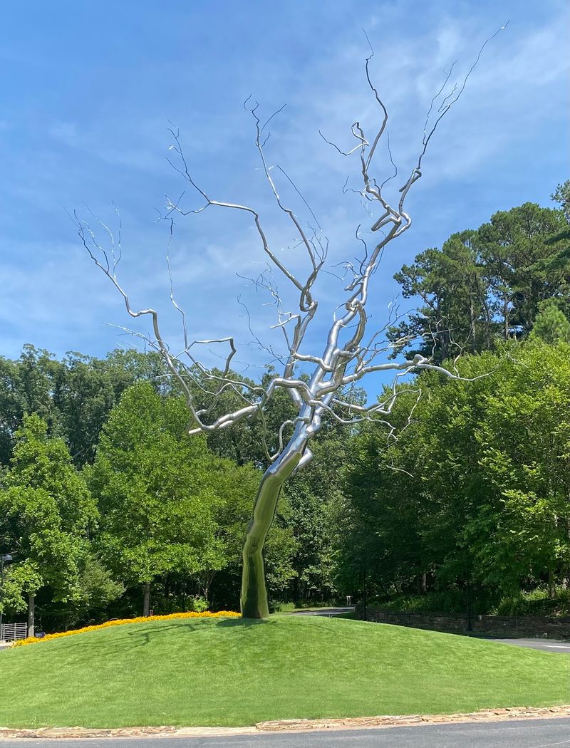 Five New Acres Where Sculpture Hides Among the Trees