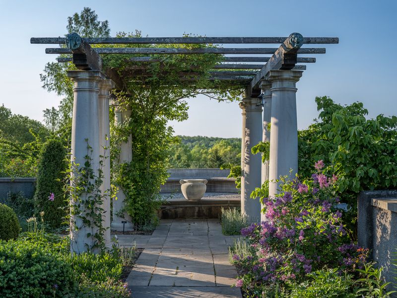 Formal Terraces and Wildflower Meadows Formal Terraces and Wildflower Meadows
