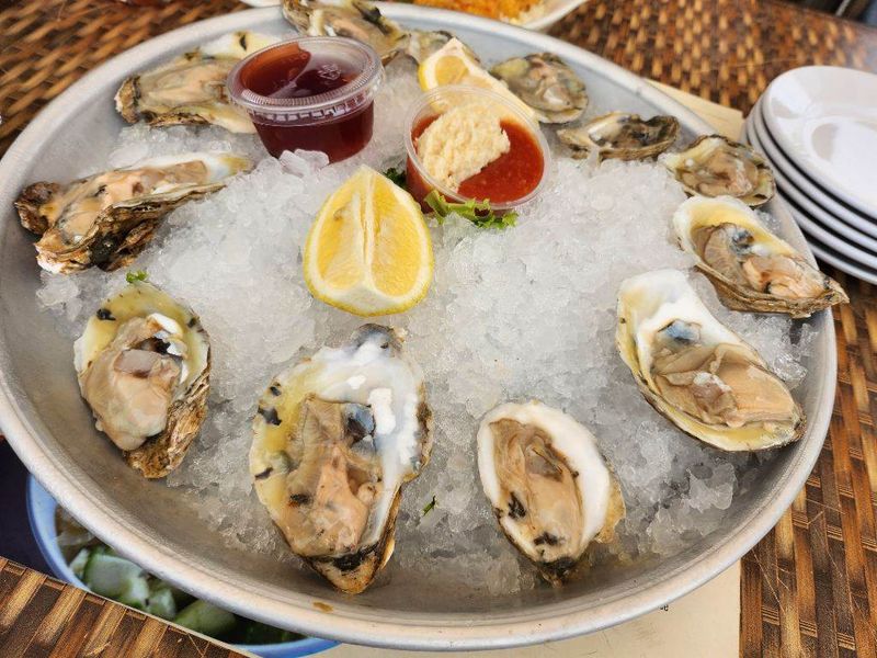 Fresh Seafood Sharing The Menu With Smoke Fresh Seafood Sharing The Menu With Smoke