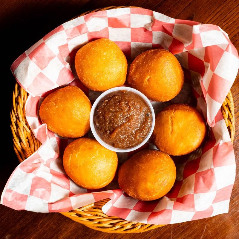 Fried Biscuits, Apple Butter, and a Surprisingly Wide Menu Fried Biscuits, Apple Butter, and a Surprisingly Wide Menu