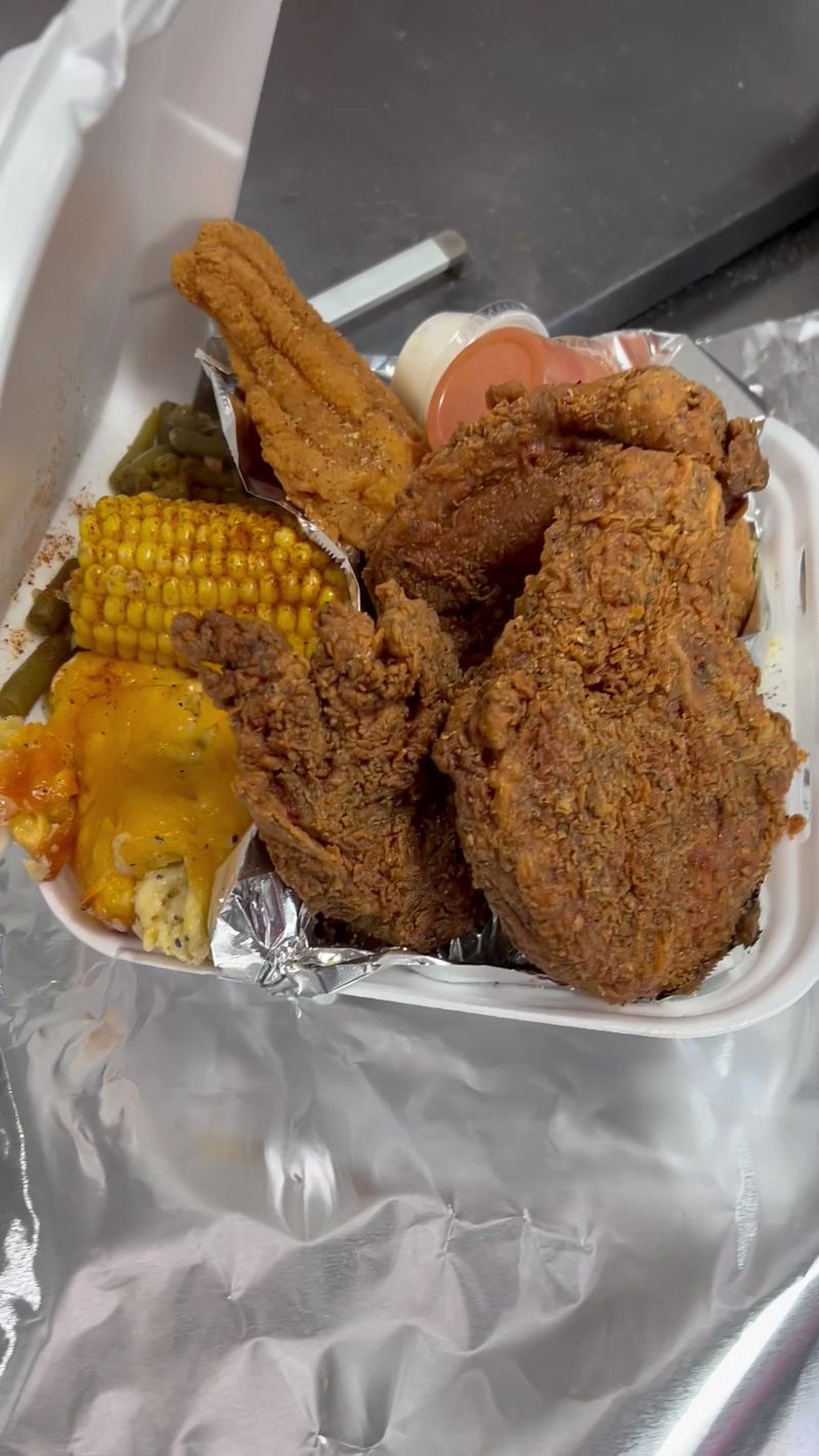 Fried Chicken With a Magic Dust Finish Fried Chicken With a Magic Dust Finish
