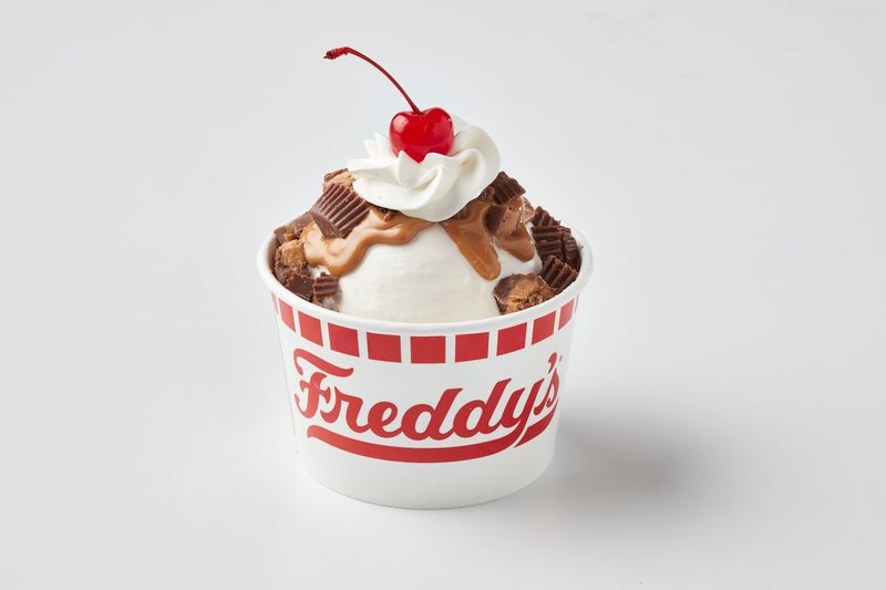Frozen Custard Churned Fresh Through The Day