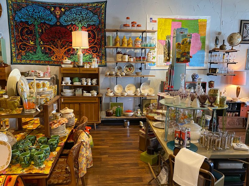 Funky Artwork And Home Goods With Retro Character