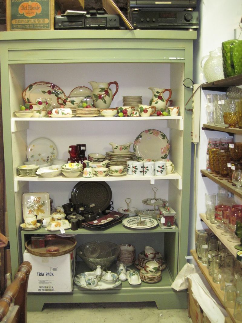 Glassware, China And Pottery Everywhere You Look