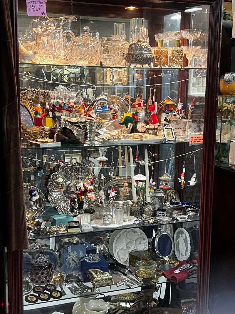 Glassware, Pottery And Silver Worth Slowing Down For
