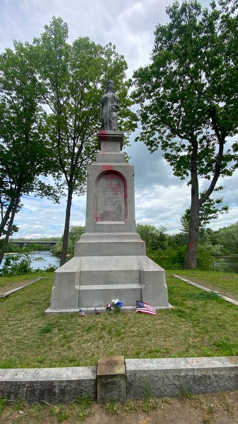 Hannah Duston Monument in Boscawen Hannah Duston Monument in Boscawen