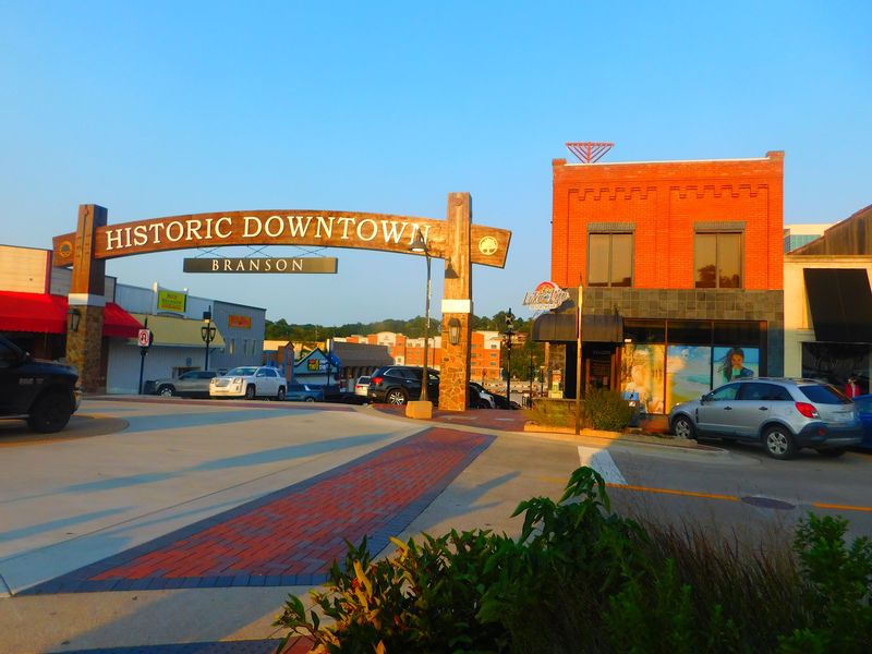 Historic Downtown Branson's Old Storefronts
