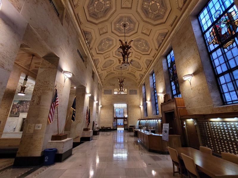 Indiana State Library and the Stairs of Knowledge