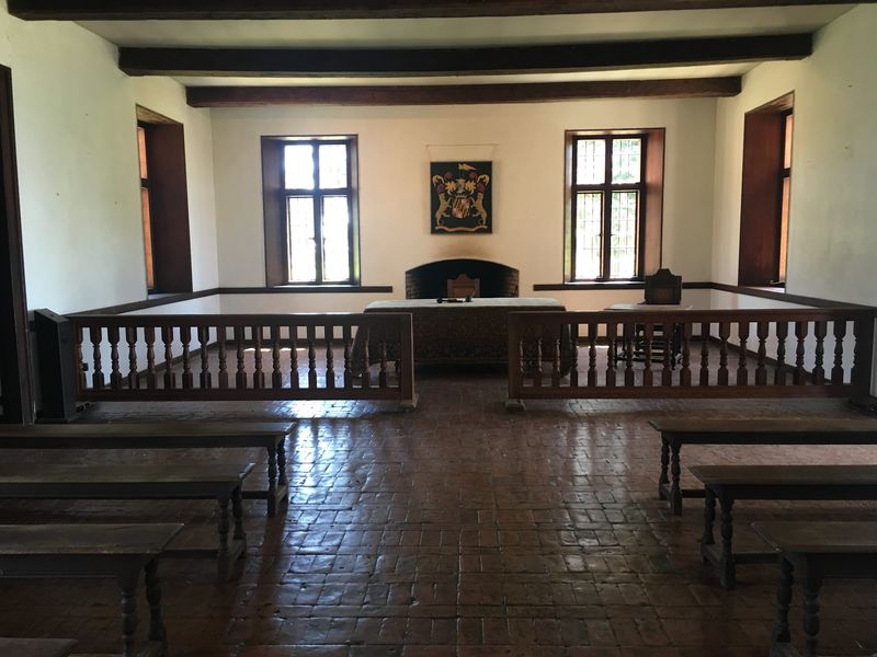 Inside the Reconstructed State House of 1676 Inside the Reconstructed State House of 1676