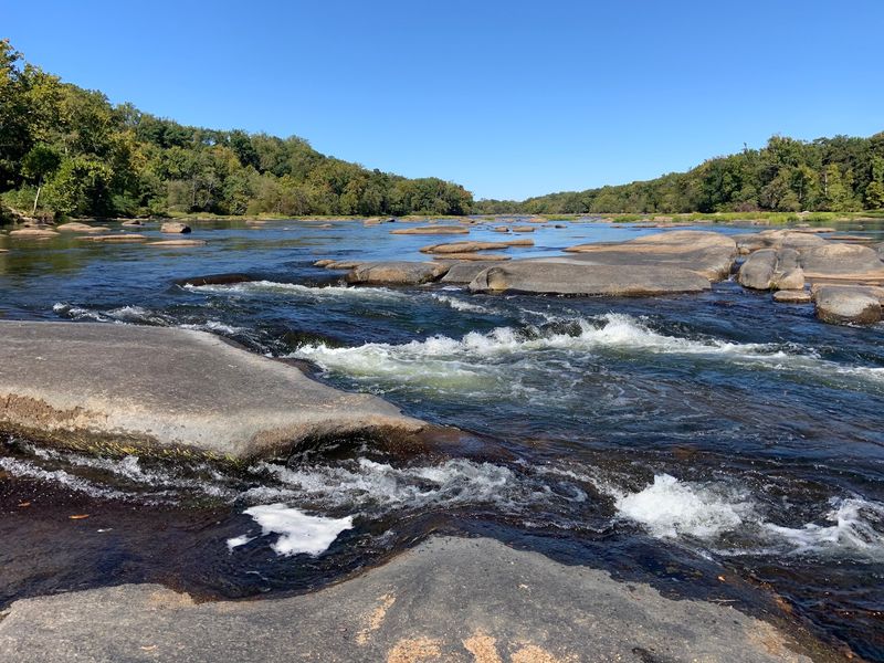 James River at Pony Pasture Rapids Park James River at Pony Pasture Rapids Park