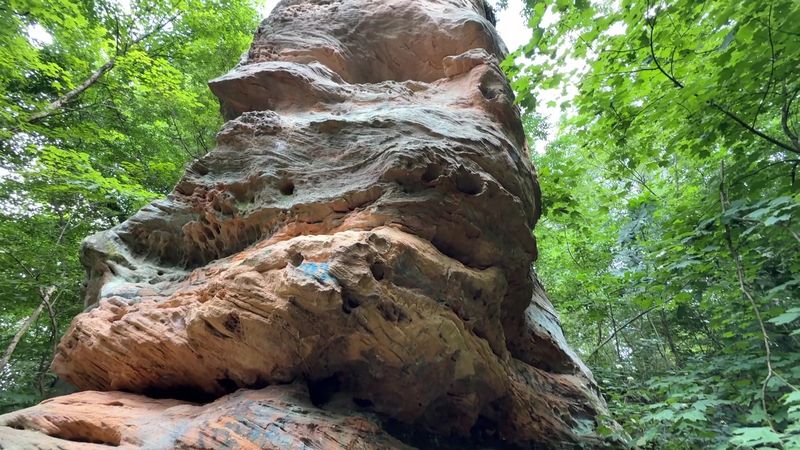 Jug Rock Nature Preserve, The Desert Hoodoo Hidden in the Woods