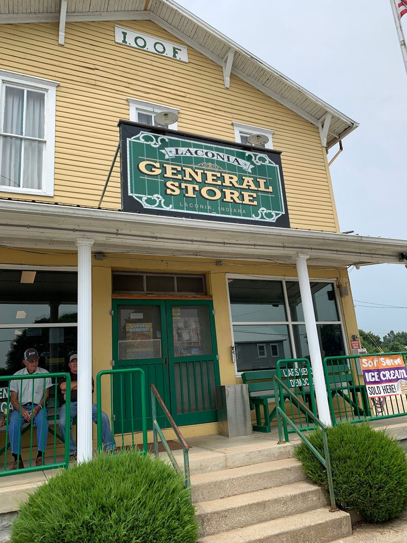 Laconia General Store and Its Liars Benches
