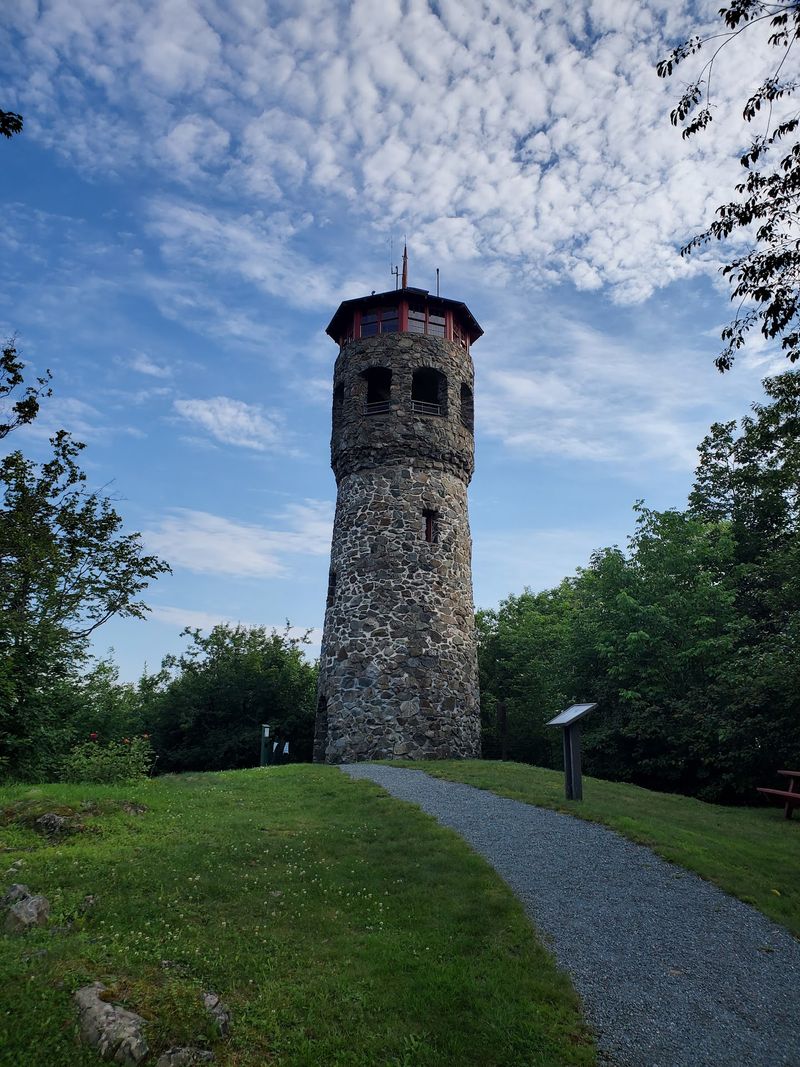 Lancaster's Lofty Fire Tower at Weeks State Park Lancaster's Lofty Fire Tower at Weeks State Park