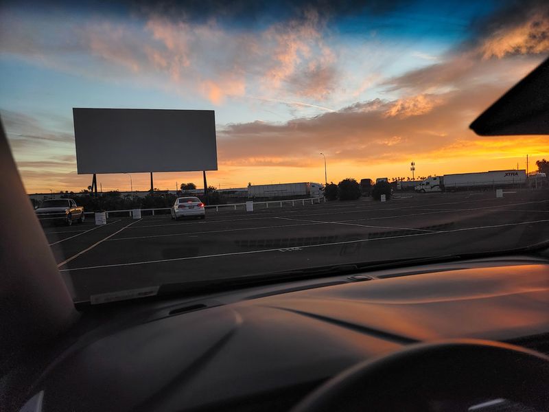 Laser Projectors and Radio Sound Do the Heavy Lifting