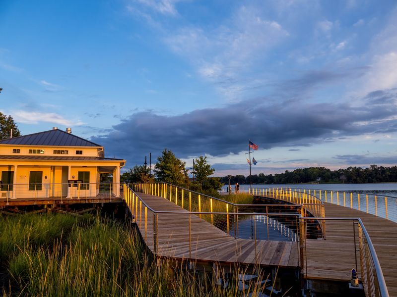 Leonardtown Wharf Park, Where the Town Meets the Water Leonardtown Wharf Park, Where the Town Meets the Water