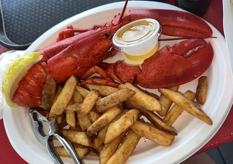 Lobster That Earns The Name On The Sign Lobster That Earns The Name On The Sign